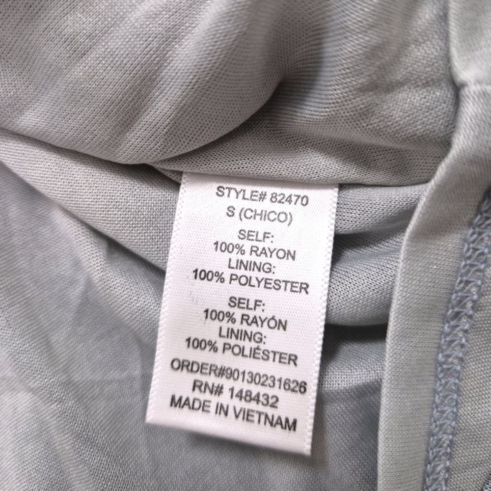 Becool Tiered Maxi Dress Sea Blue Size Small - Picture 6 of 14